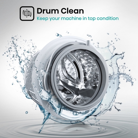 Hisense WFQA1214EVJM wasmachine Voorbelading 12 kg 1400 RPM Wit