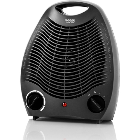 Draagbare ventilatorkachel Haeger Heat 2000 W