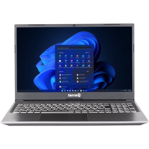 TERRA US1220779 laptop Intel® Core™ i3 i3-1215U 39,6 cm (15.6") Full HD 8 GB DDR4-SDRAM 500 GB SSD Wi-Fi 6 (802.11ax) Windows 11 Pro Antraciet