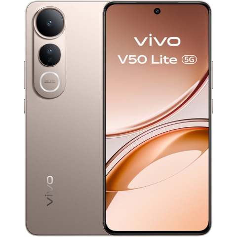 Smartphone Vivo V50 Lite Octa Core 8 GB RAM 256 GB Goud