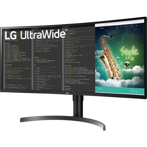 LG 35WN75CP-B.AEU LED display 88,9 cm (35") 3440 x 1440 Pixels 4K Ultra HD Zwart