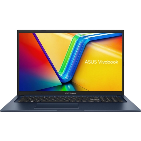 ASUS Vivobook 17 X1704VA-AU159 Intel® Core™ i3 i3-1315U Laptop 43,9 cm (17.3") Full HD 8 GB DDR4-SDRAM 512 GB SSD Wi-Fi 6E (802.11ax) Blauw