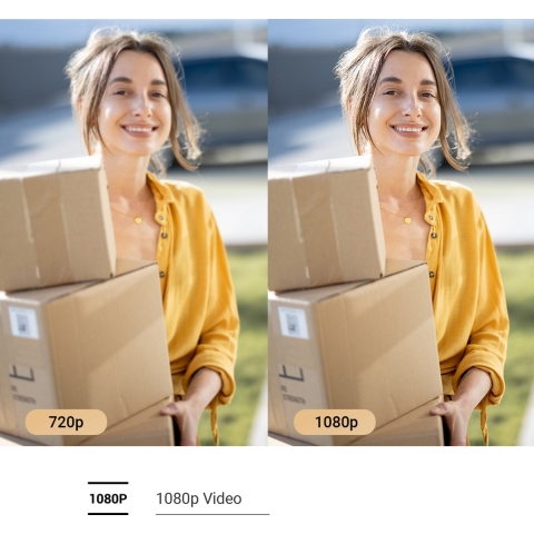 EZVIZ DP2C intercomsysteem 2 MP 10,9 cm (4.3") Zilver