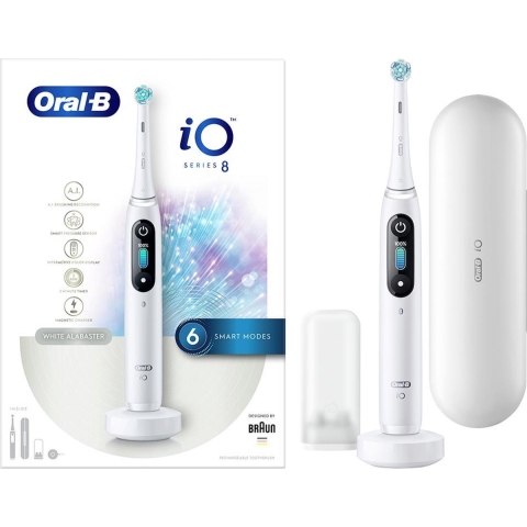Oral-B iO 4210201363064 elektrische tandenborstel Volwassene Roterende tandenborstel Wit