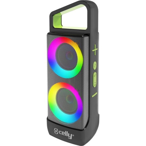 Celly GROOVERGBBK Draagbare&party speaker Zwart 10 W
