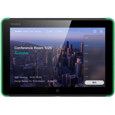 Yealink RoomPanel 20,3 cm (8") 1280 x 800 Pixels LCD 802.11a, 802.11b, 802.11g, Wi-Fi 4 (802.11n), Wi-Fi 5 (802.11ac) Zwart Bluetooth