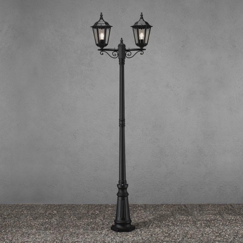 Konstsmide 7234-750 Firenze Staande buitenlamp E27 200 W Zwart