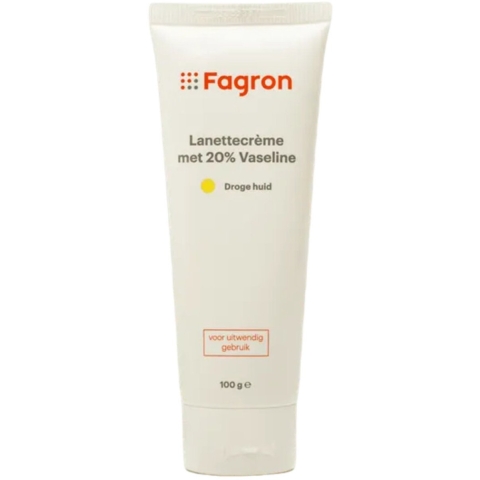 2x Fagron Lanettecreme Vaseline 20% 100 gr