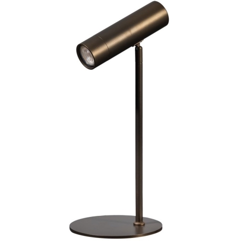 ETH Nikki - tafellamp - 50 cm - geanodiseerd bruin