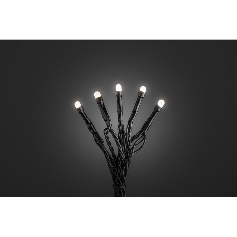 Konstsmide 3813-100 Micro-lichtketting Buiten Energielabel: E (A - G) werkt op het lichtnet Aantal lampen 200 LED Warmwit Verlichte lengte: 31.84 m