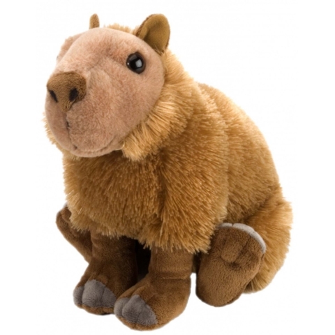 Wild Republic capibara knuffel - 30 cm - Pluche - waterzwijn - knuffeldieren - knaagdieren -