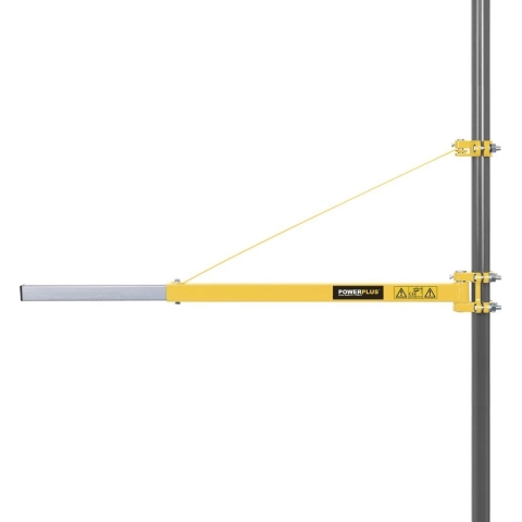 Powerplus POWX910 Zwenkarm voor takel - Max. 600kg (750mm) - Max. 300kg (1100mm)