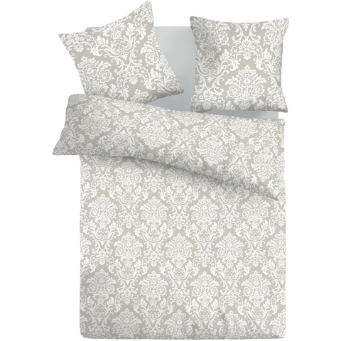 Vitality Pur - Venus Dekbedovertrek - 240x200/220 cm - 100% Katoen - Creme (2 stuks)