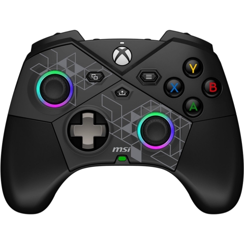 MSI FORCE PRO - Wireless Controller - Auto-calibrerende duimsticks en 48 uur batterijduur - Zwart