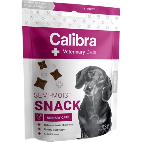 Calibra Veterinary Diets Urinary Care Semi-Moist hondensnack 3 x 120 g