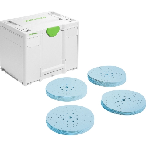 Festool SYS-STF D225 GR-Set Schuurmateriaal-Systainer³