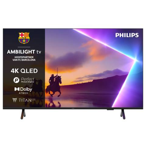 Philips 75pus8500 4k Qled Ambilight Tv 75 Inch Xxl (2025)