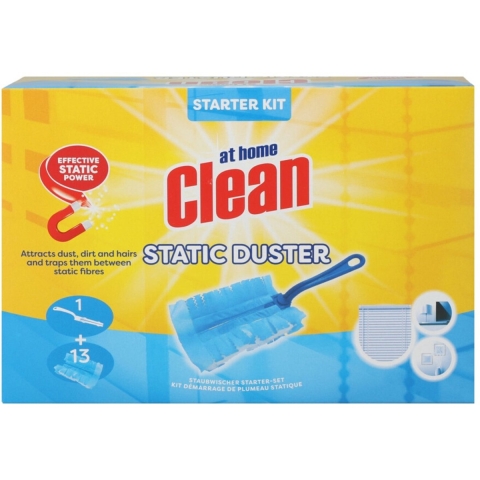 6x At Home Clean Duster Starter Set 13 Navullingen