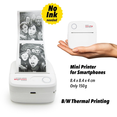 Easypix EASYPIX® InstantFUN Pocket Printer P1 Instant printer
