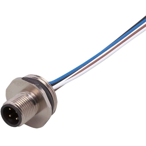 ifm Electronic E11295 Inbouwstekker Aantal polen (sensoren): 4 Stekker, recht 0.12 m 1 stuk(s)