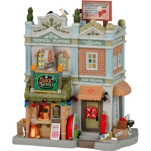 Halloweenhuisje The juice bar b/o led LEMAX - Lemax