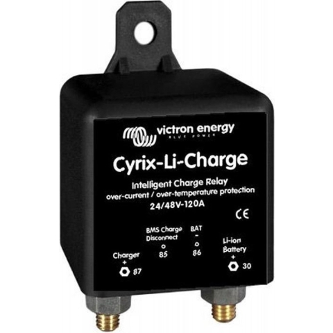 Victron Energy Cyrix-Li-Charge 24/48V-120A Laadrelais CYR020120430 46 mm x 46 mm x 80 mm