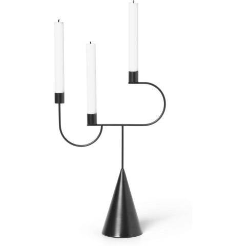 ferm LIVING - Avant Candelabra Black