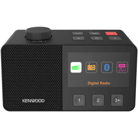Kenwood Cr-m70dab-b - Dab+ Radio Voor Senioren Zwart