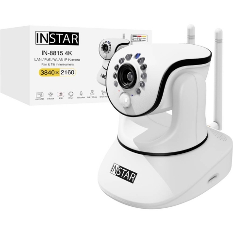 INSTAR IN-8815 4K POE/WLAN weiß 18006 IP Bewakingscamera WiFi