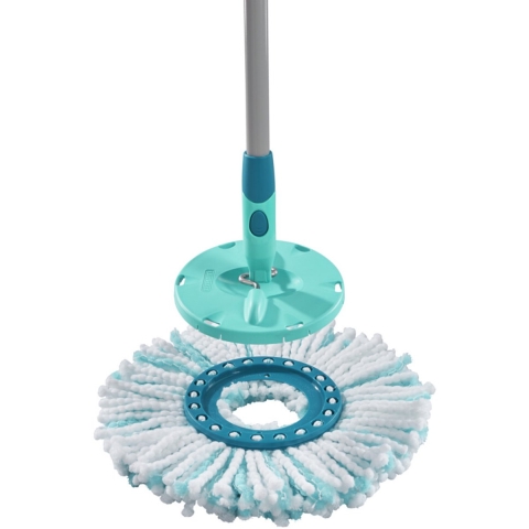 2x Leifheit Clean Twist Disc Mop Vervangingskop Micro Duo