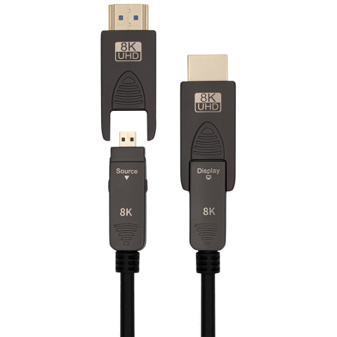 Maxtrack C504-50ML HDMI-kabel HDMI Aansluitkabel 30 m Zwart 8K UHD
