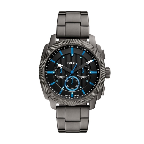Fossil FS6098 - Polshorloge - Chronograaf 44mm - Grijs