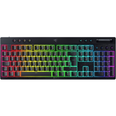 Razer BlackWidow V4 Low-Profile HyperSpeed - Orange Switch - FR