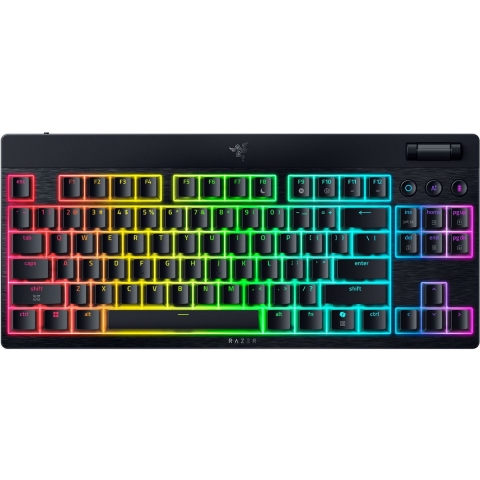 Razer BlackWidow V4 Low-Profile Tenkeyless HyperSpeed - Green Switch - US