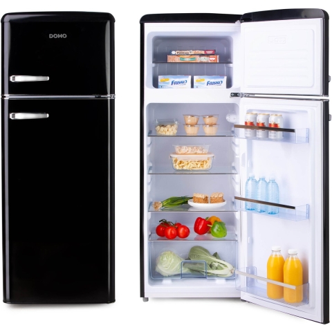 Domo Koelvriescombi DO91704R | Koelkasten met ecocheques | 5411397159670