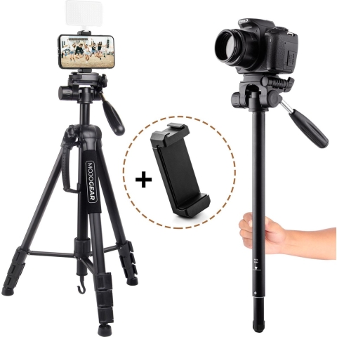 Mojogear 177cm 2-in-1 Camera&Telefoon Statief | Tripods | 8720387665150