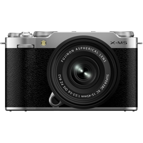 Fujifilm X-M5 + XC 15-45mm - Zilver | Systeemcamera's | 4547410547726