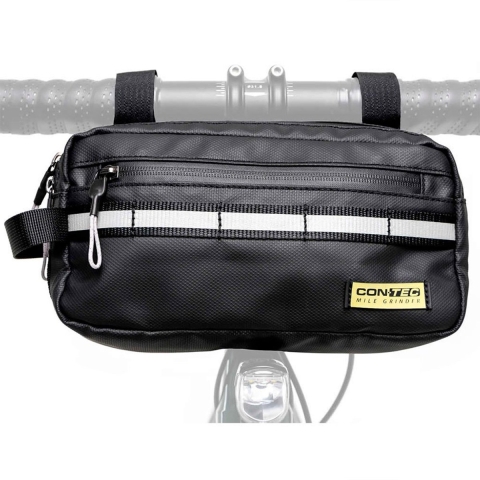 Stuurtas Mile Grinder Race 3 Zwart