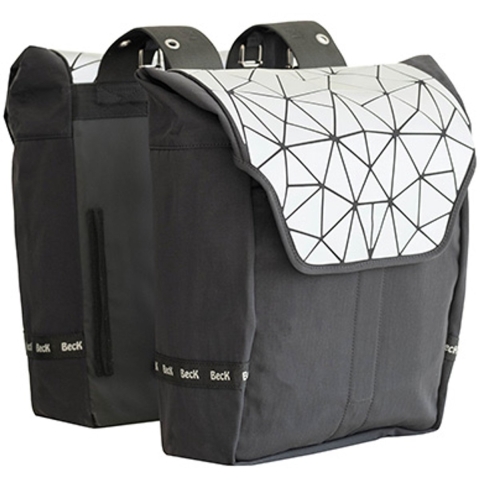 Dubbele fietstas Ultra 32L Silver