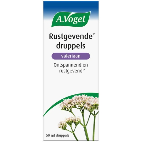 Gratis Verzending: 3x A.Vogel Valeriaan Druppels 50 ml