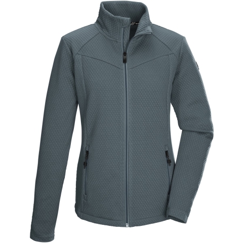 Killtec KOW 2 fleece vest dames blauw/grijs, L