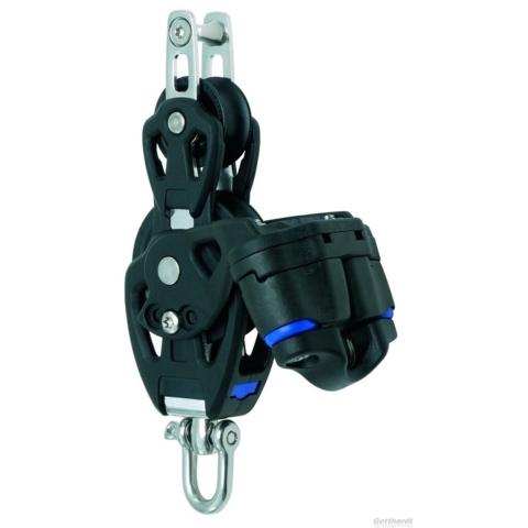 Seldén 406-001-14 PBB60 vioolblok met hondsvot en klem