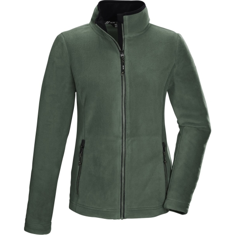 Killtec KOW 3 fleece vest dames groen, XL