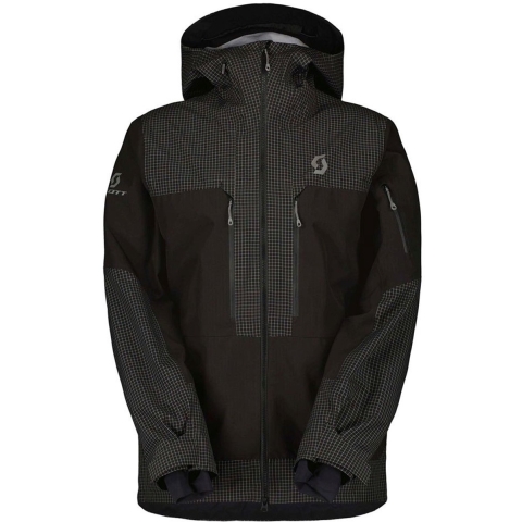 Scott Vertic Ripstop 3L ski jas zwart heren, L