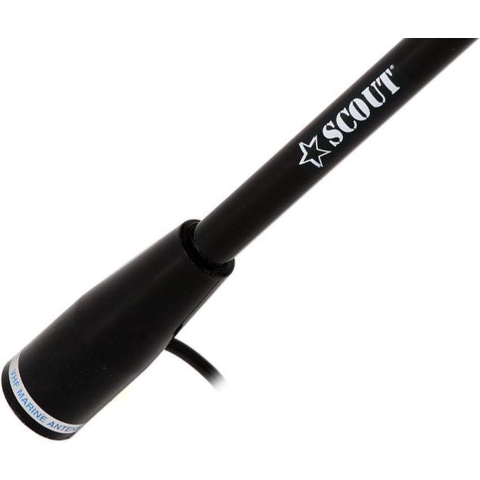 Scout KS-22 Black Edition marifoon antenne polyester VHF 1.5 meter 3 dB