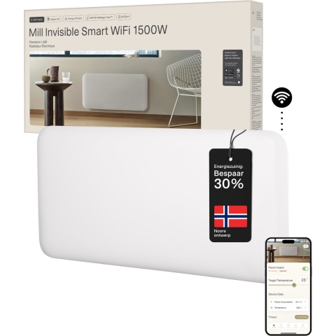 Mill PA1500WIFI4 Smart WiFi-paneelverwarming