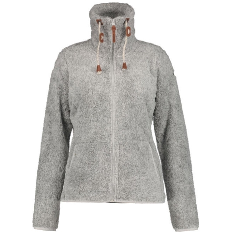 Icepeak Colony fleece vest lichtgrijs dames, L