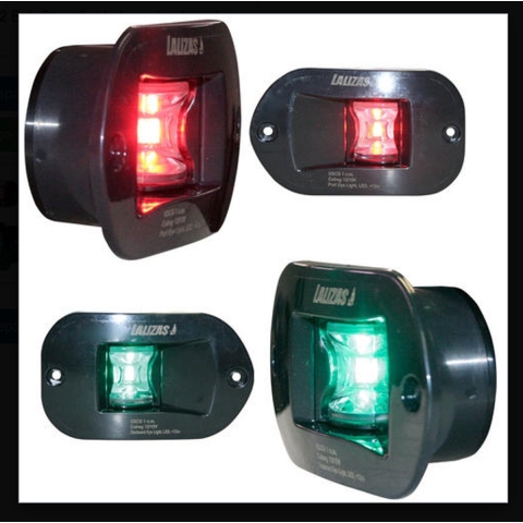 Lalizas FOS LED 12 Bak-Stuur Set bak en stuurboord licht