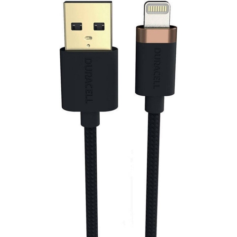 Duracell USB-A Lightning C89 1m Kevlar kabel