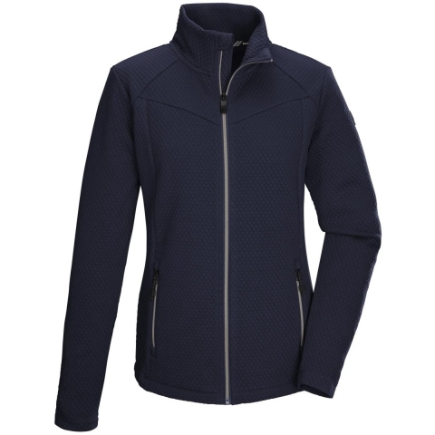 Killtec KOW 2 fleece vest dames blauw, L